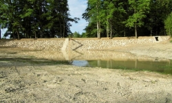 Oprava rybníka Strašidlo