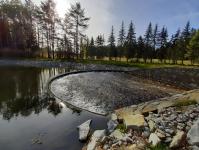 Obnova rybníka Bálkův v k. ú. Mnich u Nové Bystřice