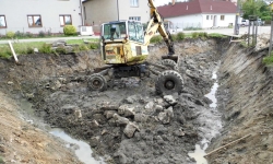 Oprava návesního rybníka Brigáda v k.ú. Dolní Město